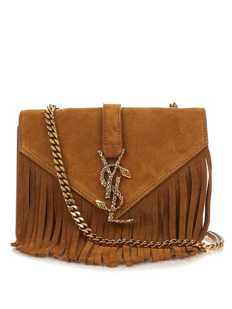 ysl crossbody bag suede|yves saint laurent crossbody bag.